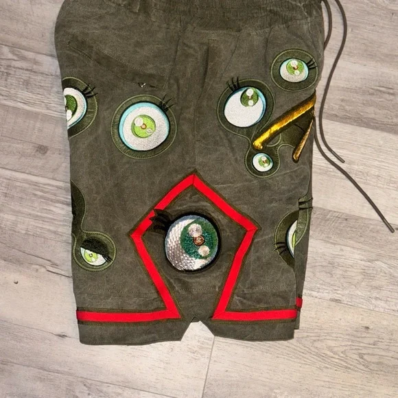 Takashi Murakami x READYMADE Basketball Shorts